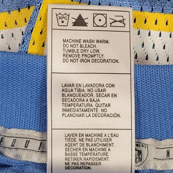 Reebok NFL San Diego Chargers Mens Large Ladainian Tomlinson Blue Jersey - Picture 9 of 12